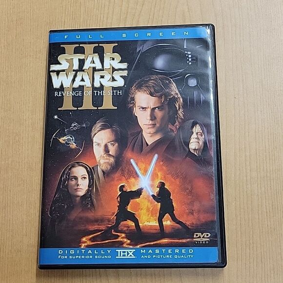Star Wars: Revenge of the Sith Episode III Mathew Stover 2005 and DVD movie - Picture 6 of 7